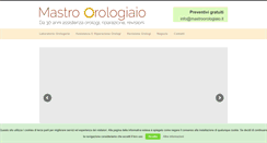 Desktop Screenshot of mastroorologiaio.it