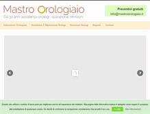 Tablet Screenshot of mastroorologiaio.it